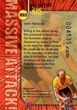 1997 Eurostar Tour de France - Massive Attack #MA9 Bjarne Riis Back